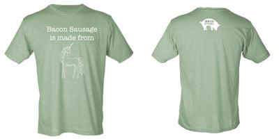 T-Shirt: Bacon Sausage is Made From... from Big Fork Brands