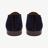 Men's Navy Suede Milano Loafer From Del Toro Shoes