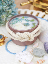 Unlabeled 4 oz Botanical Soy Wax Candles - Party Favors from Ash & Rose