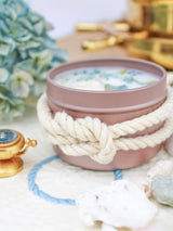 Unlabeled 4 oz Botanical Soy Wax Candles - Party Favors from Ash & Rose