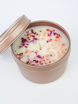 Unlabeled 4 oz Botanical Soy Wax Candles - Party Favors from Ash & Rose