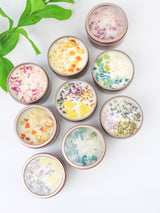 Unlabeled 4 oz Botanical Soy Wax Candles - Party Favors from Ash & Rose