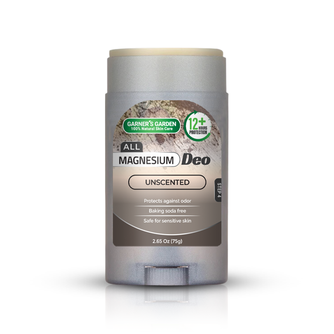 Magnesium Deodorant | 100% Natural from Garner's Garden