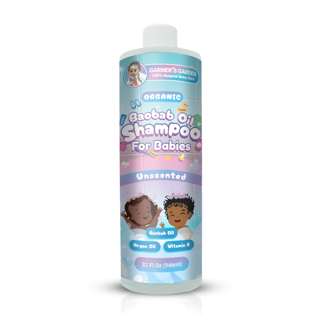 Organic Baobab Oil Baby Shampoo from Garner's Garden