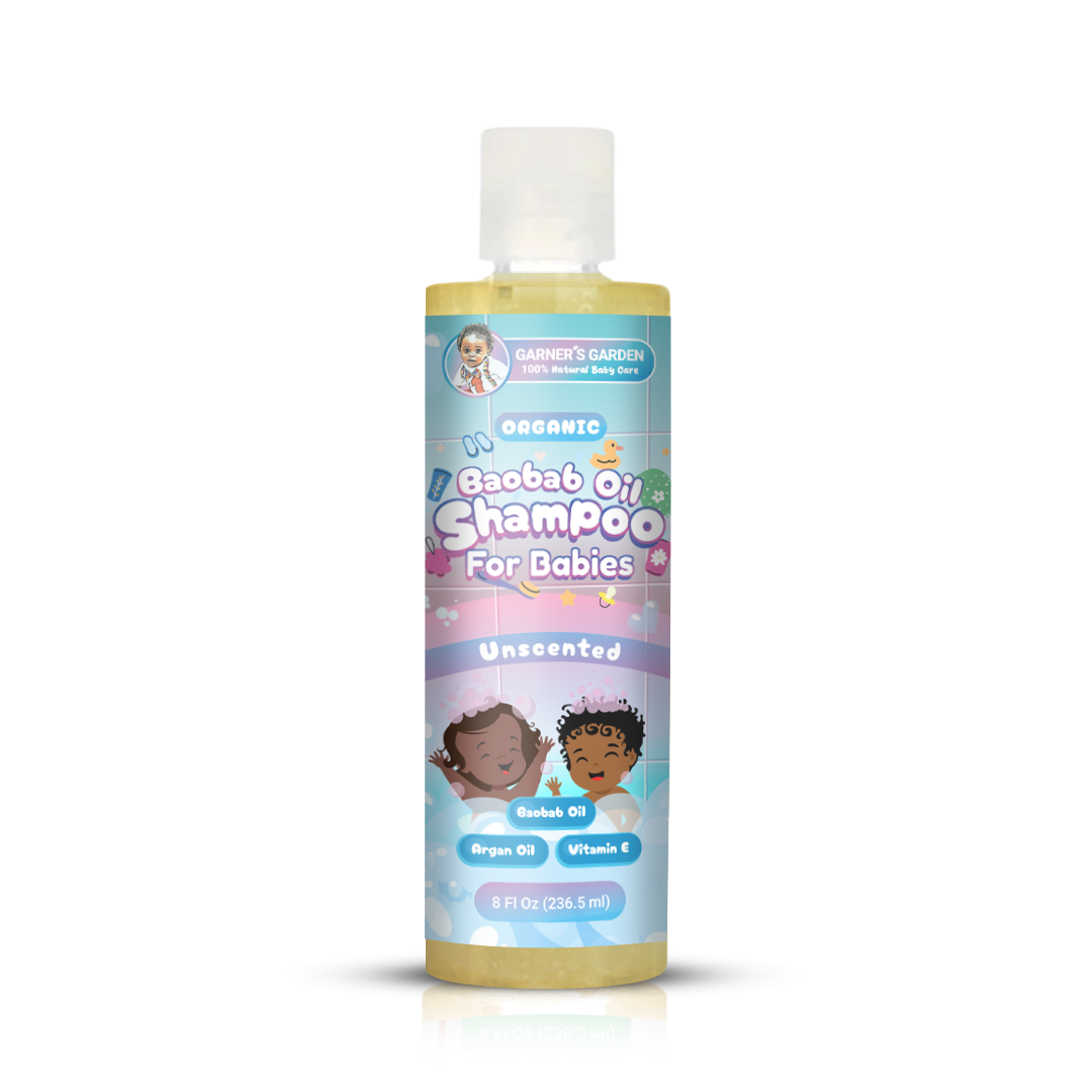 Organic Baobab Oil Baby Shampoo from Garner's Garden