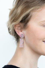 Mia Earrings - Rainbow Glitter from Spiffy & Splendid