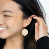 Lucia Earrings - Gold from Spiffy & Splendid