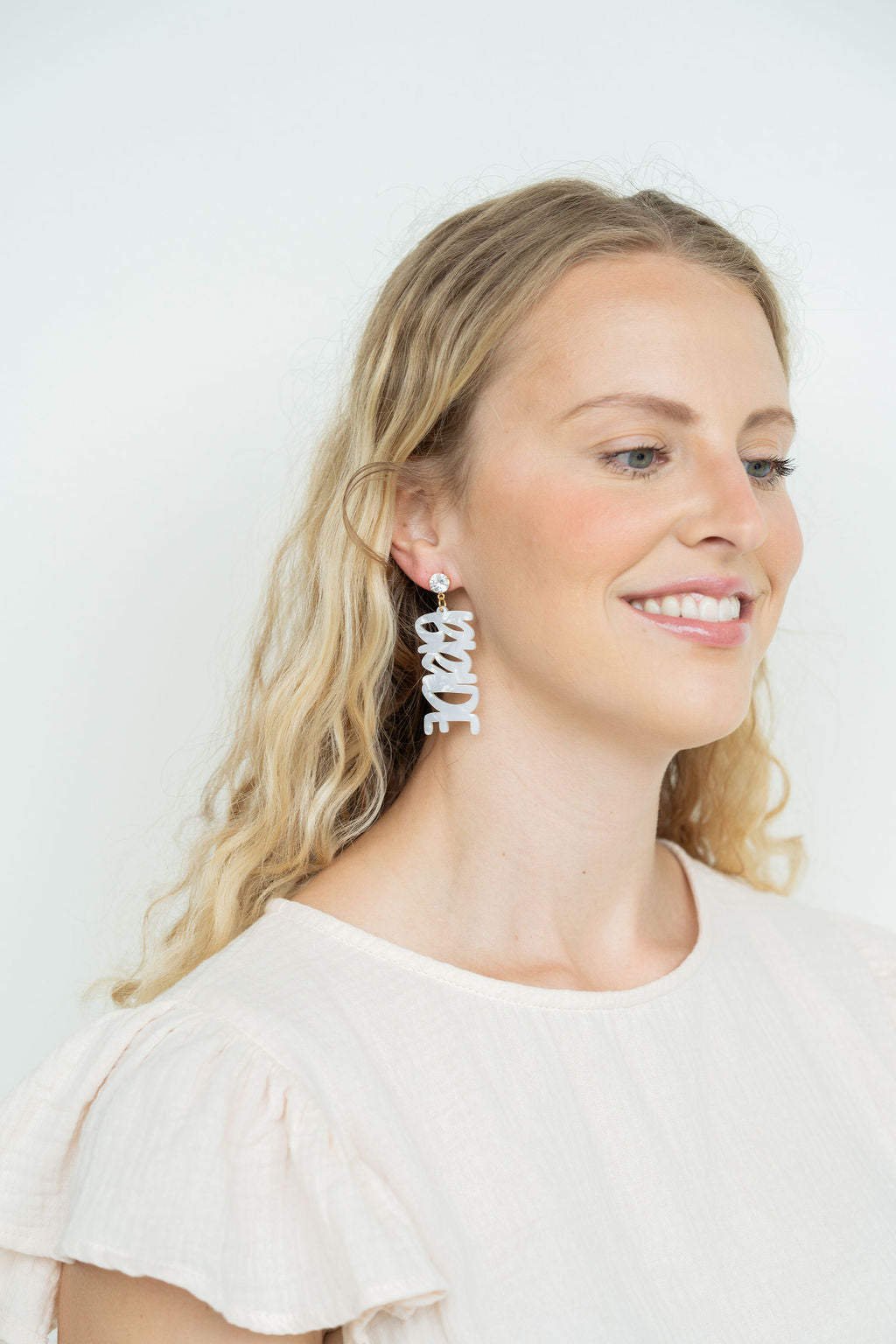 Bride Earrings from Spiffy & Splendid