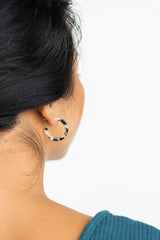 Cam Mini Hoops - Blonde Tortoise from Spiffy & Splendid