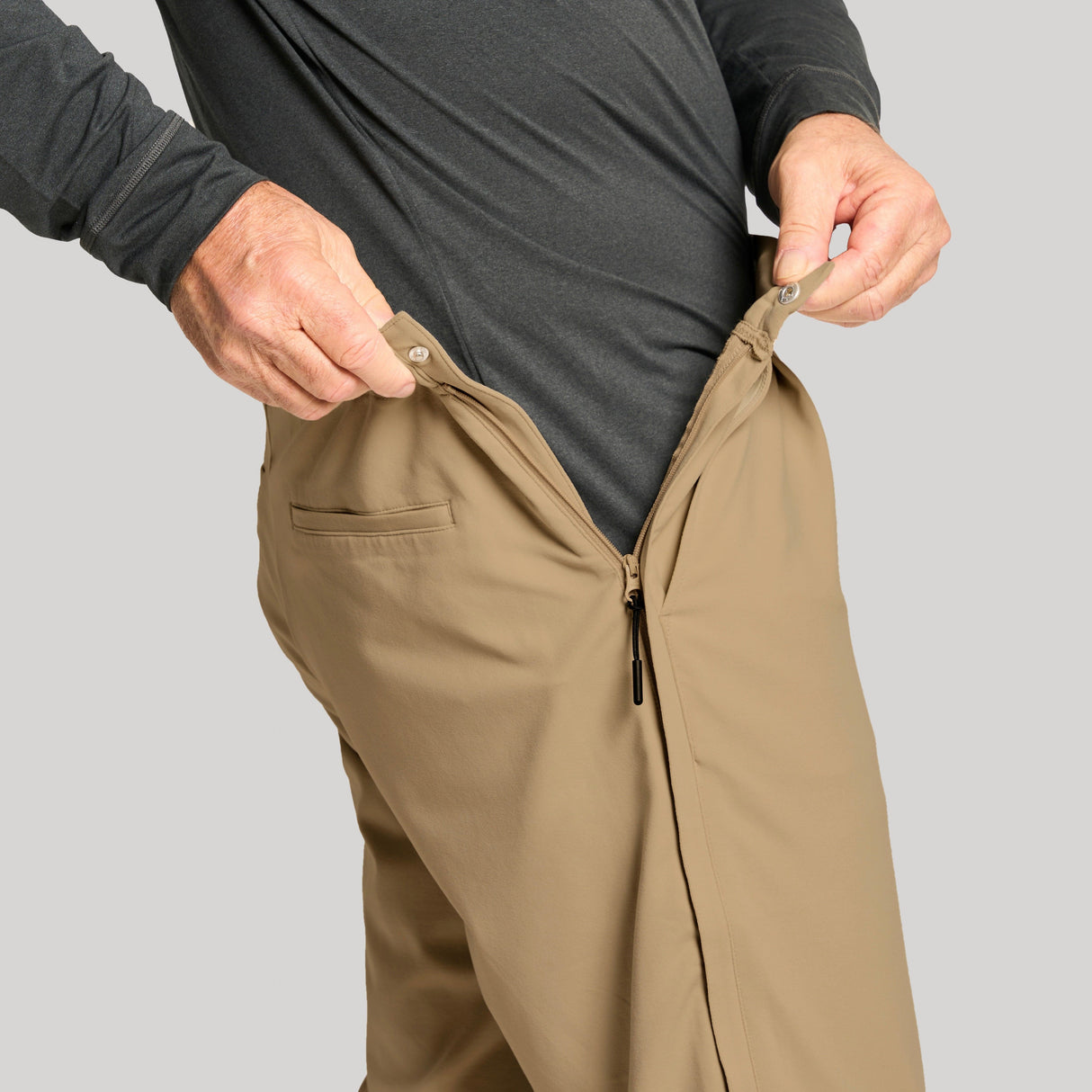 Everyday Side-Zip Pants for Men from Joe & Bella