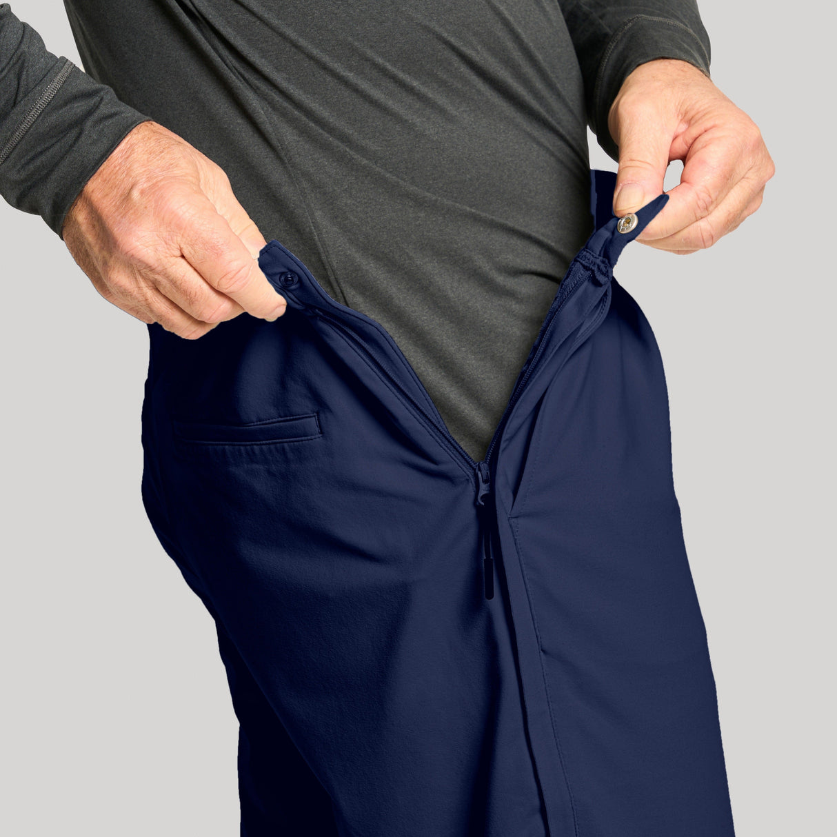 Everyday Side-Zip Pants for Men from Joe & Bella