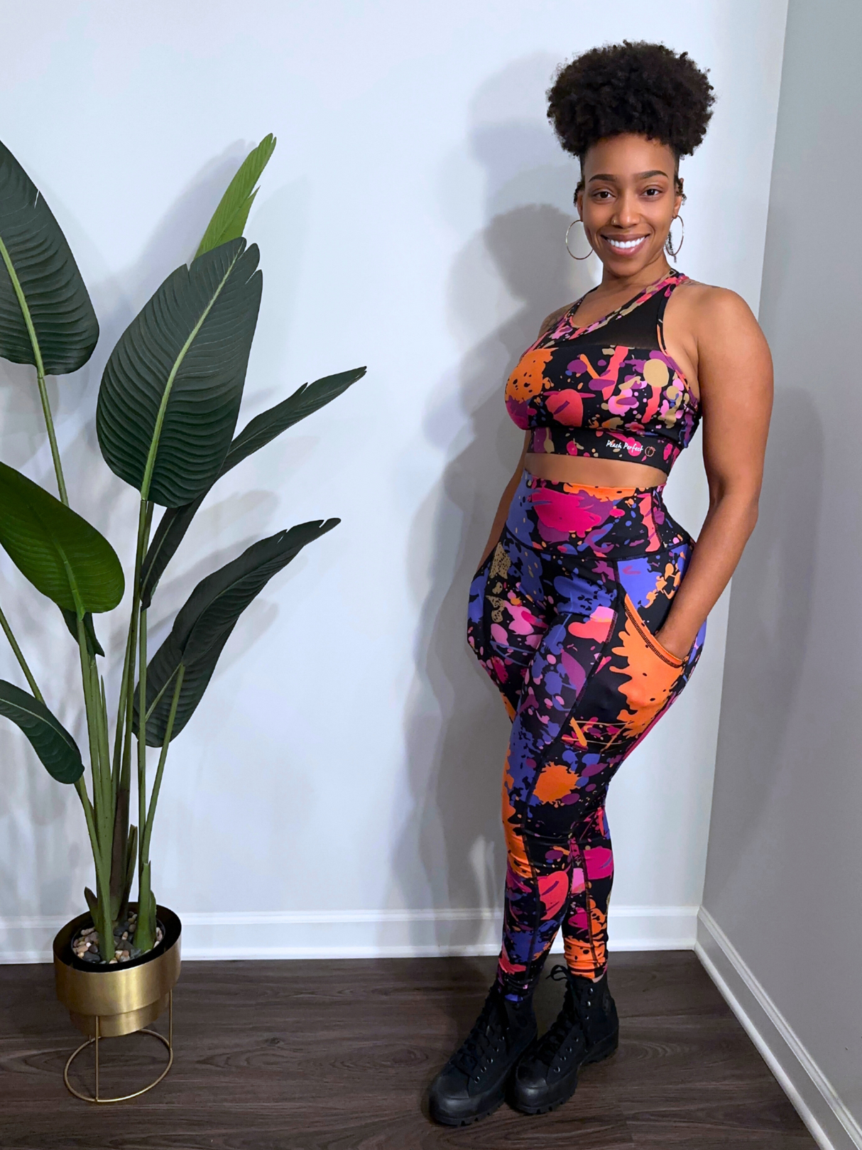 Picasso Workout Leggings from Peach Perfect