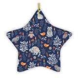 Autumn Forest Scandinavian Forest Ornament from OrnamentallyYou