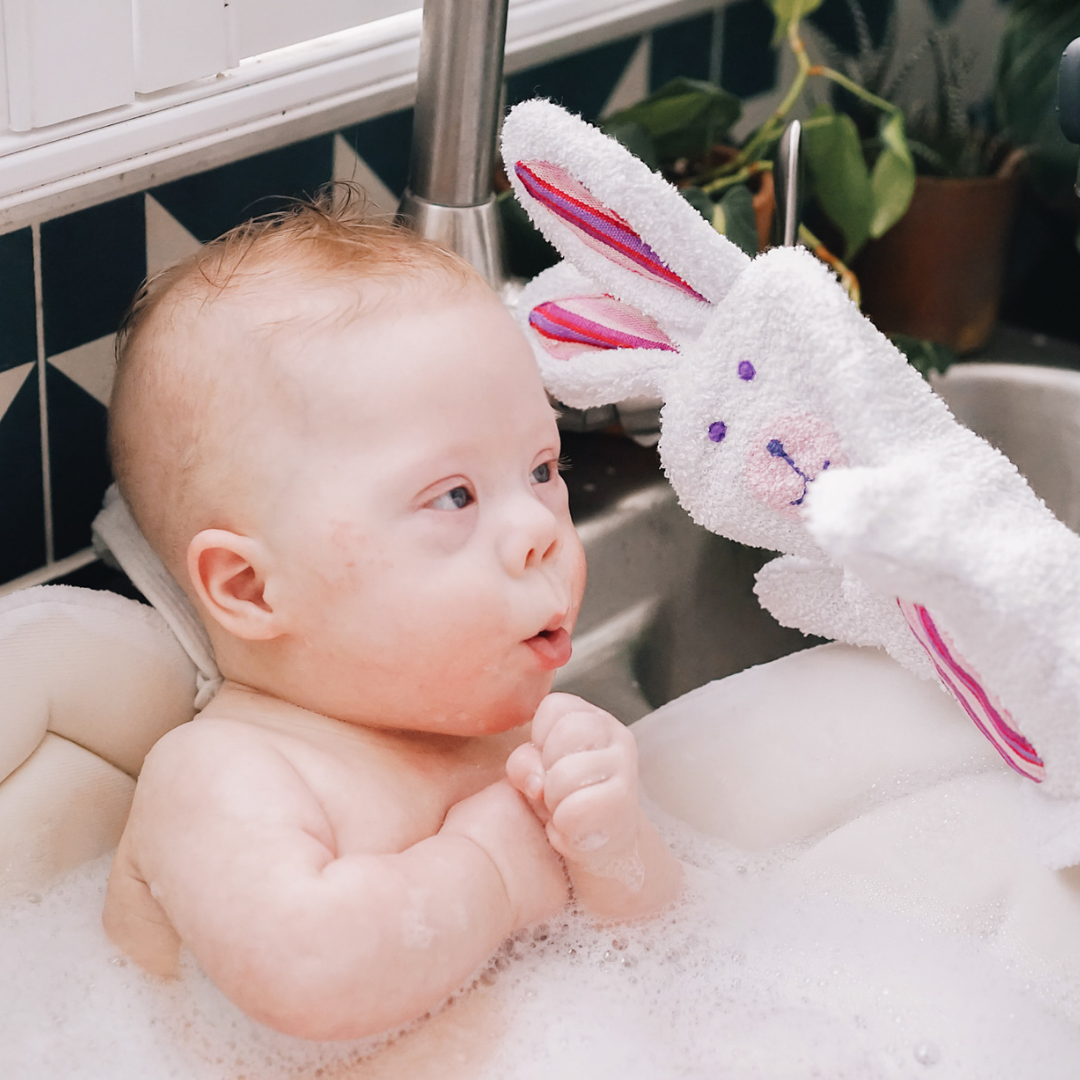 Bunny Puppet Washcloth from Upavim Crafts