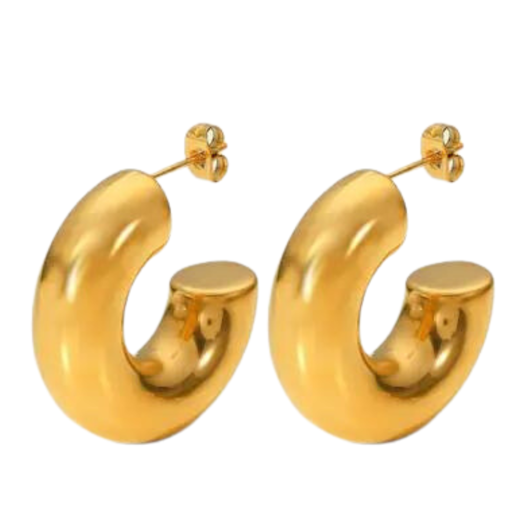 Baila Conmigo Hoops from CELESTE SOL Jewelry