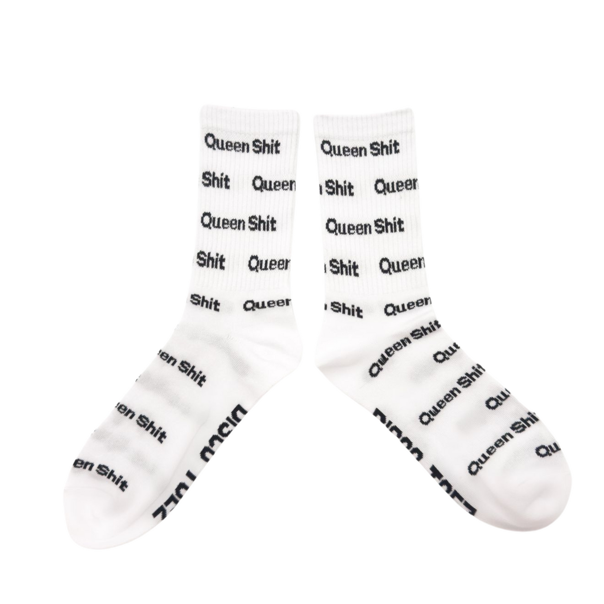 Queen shit socks from Disco Toez