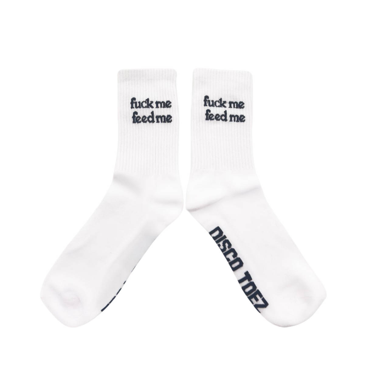 Fuck me, feed me socks from Disco Toez