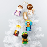 Nativity Ornament & Puppet Set from Upavim Crafts