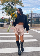 Sunshine Daydream Skirt ★ Tan From Rock N Rags