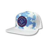 Premium Active 5-Panel Logo Hat (Blue Camo) from DadBod Apparel