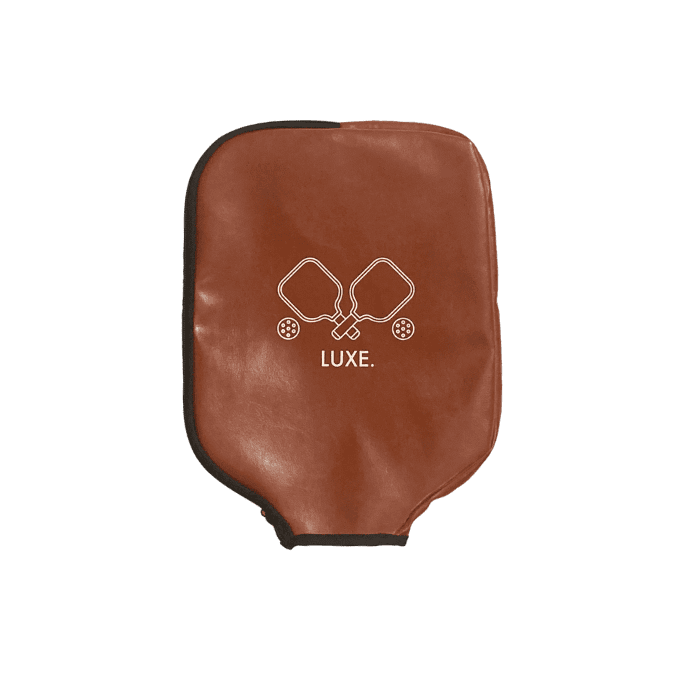 Faux Leather Paddle case from LUXE Pickleball