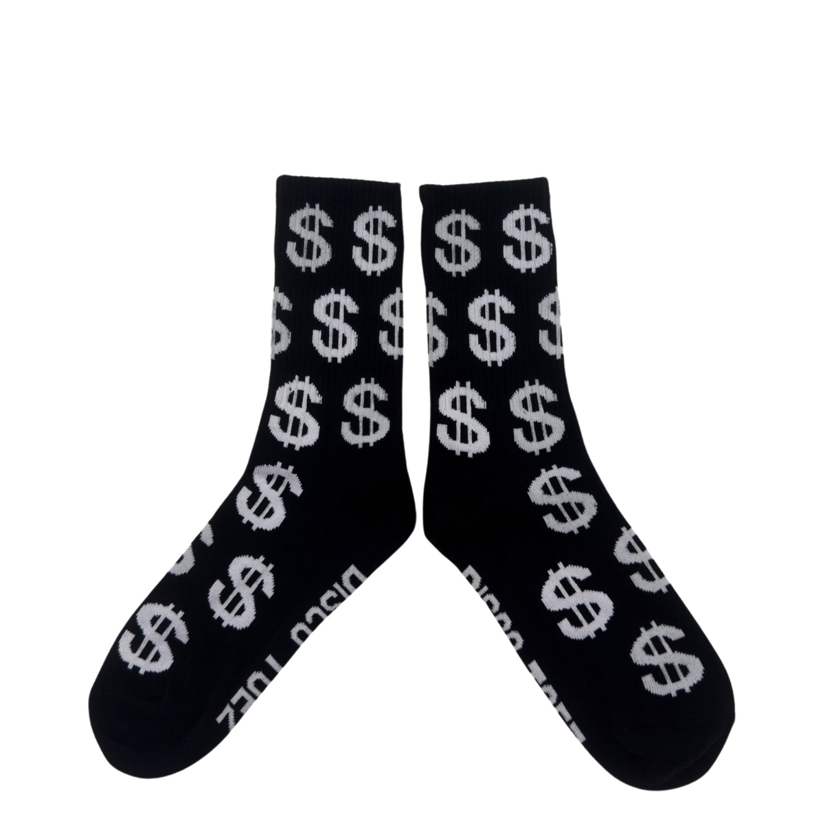 Black and white $ socks from Disco Toez