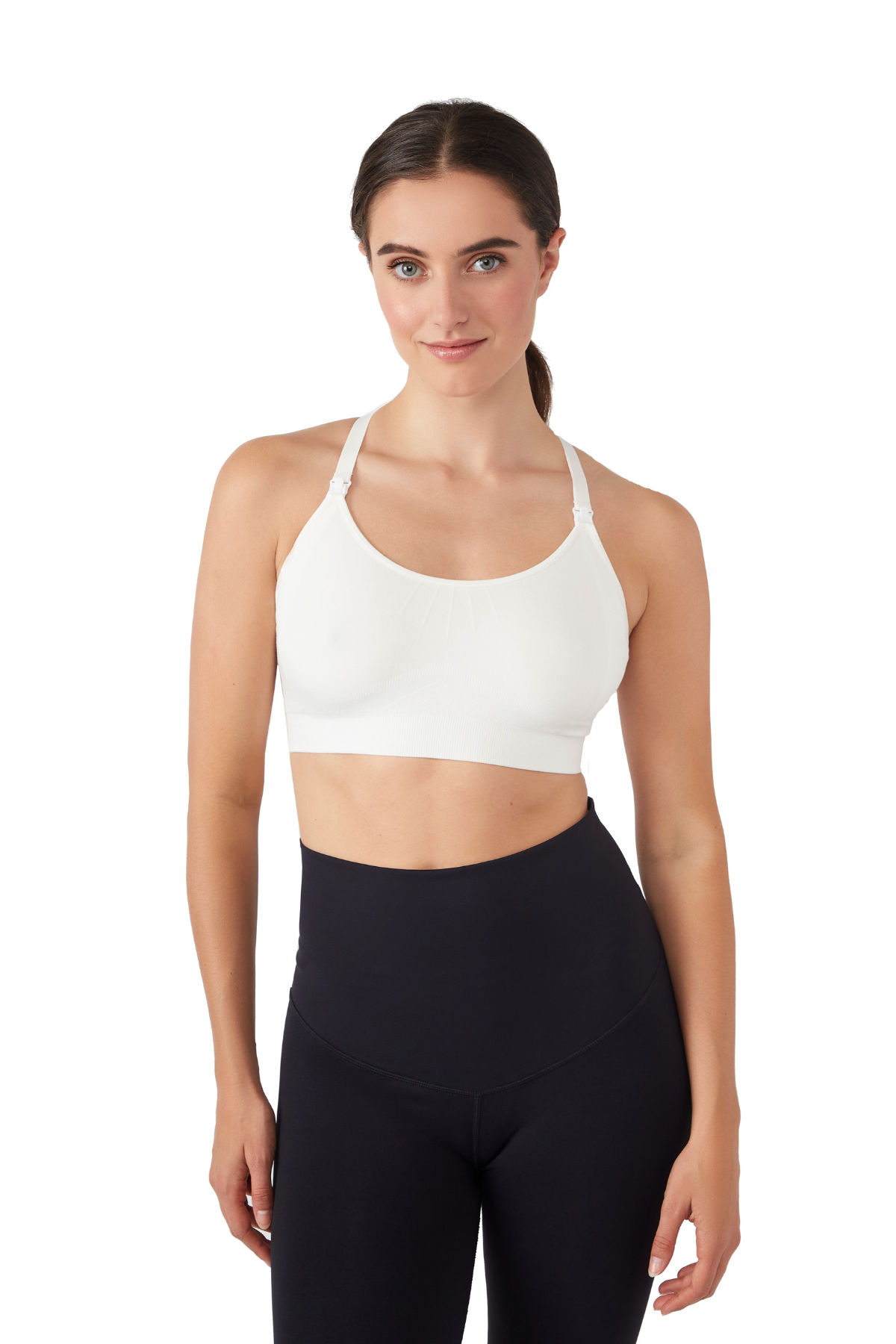 Bella Yoga - Maternity Nursing Yoga Bra from Moderneternity