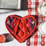 Festive Heart Pot Holder from Upavim Crafts