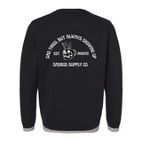 Dad Tired Crew Neck Sweatshirt