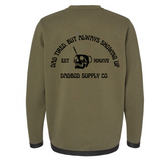 Dad Tired Crew Neck Sweatshirt
