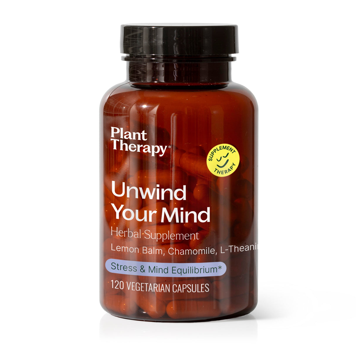 Unwind Your Mind Herbal Supplement - 120 Capsules from Plant Therapy