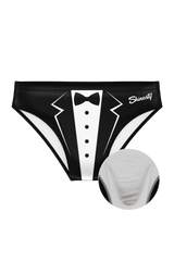 The Butlers | Tuxedo Ball Hammock® Pouch Swim Briefs from Shinesty