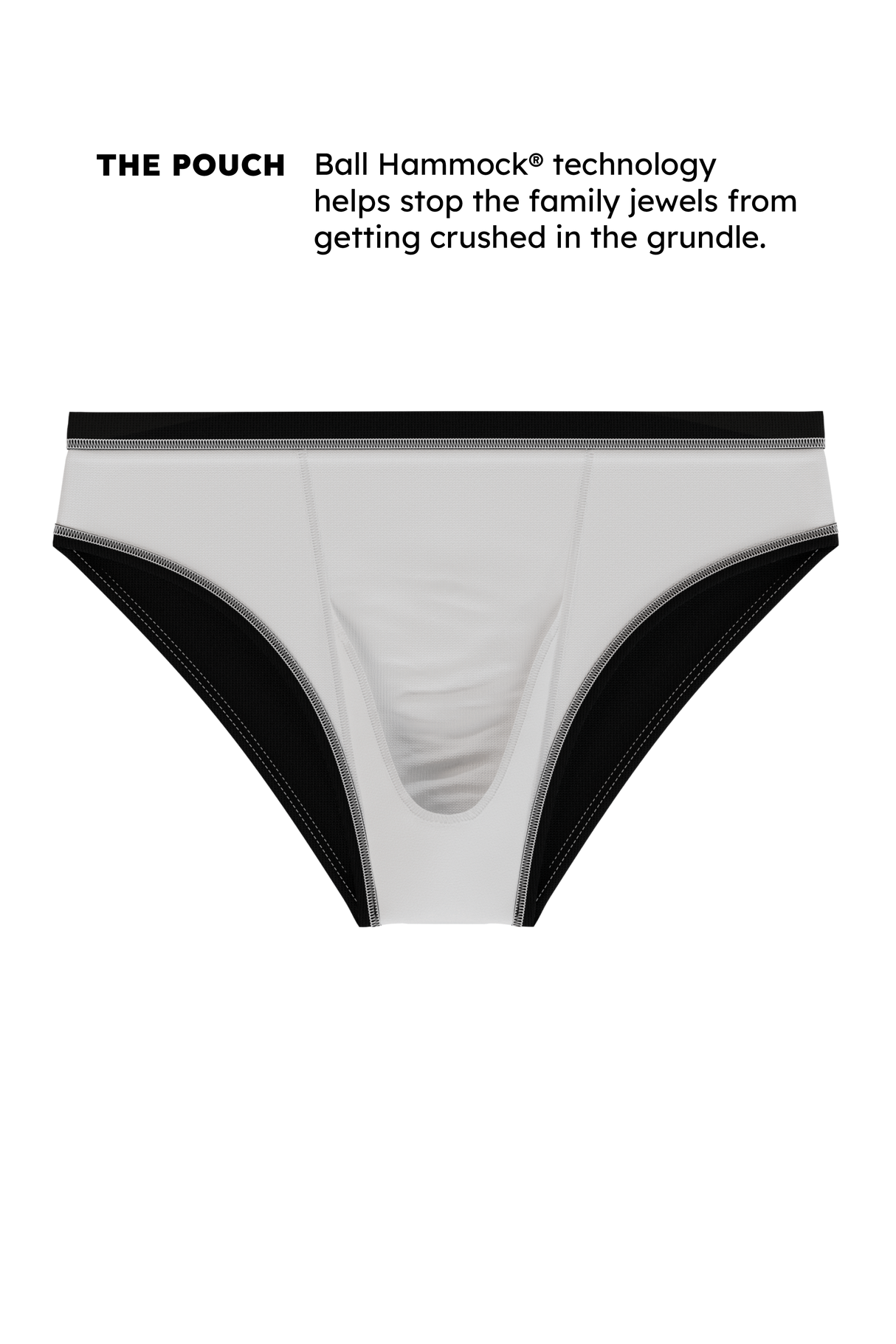 The Butlers | Tuxedo Ball Hammock® Pouch Swim Briefs from Shinesty