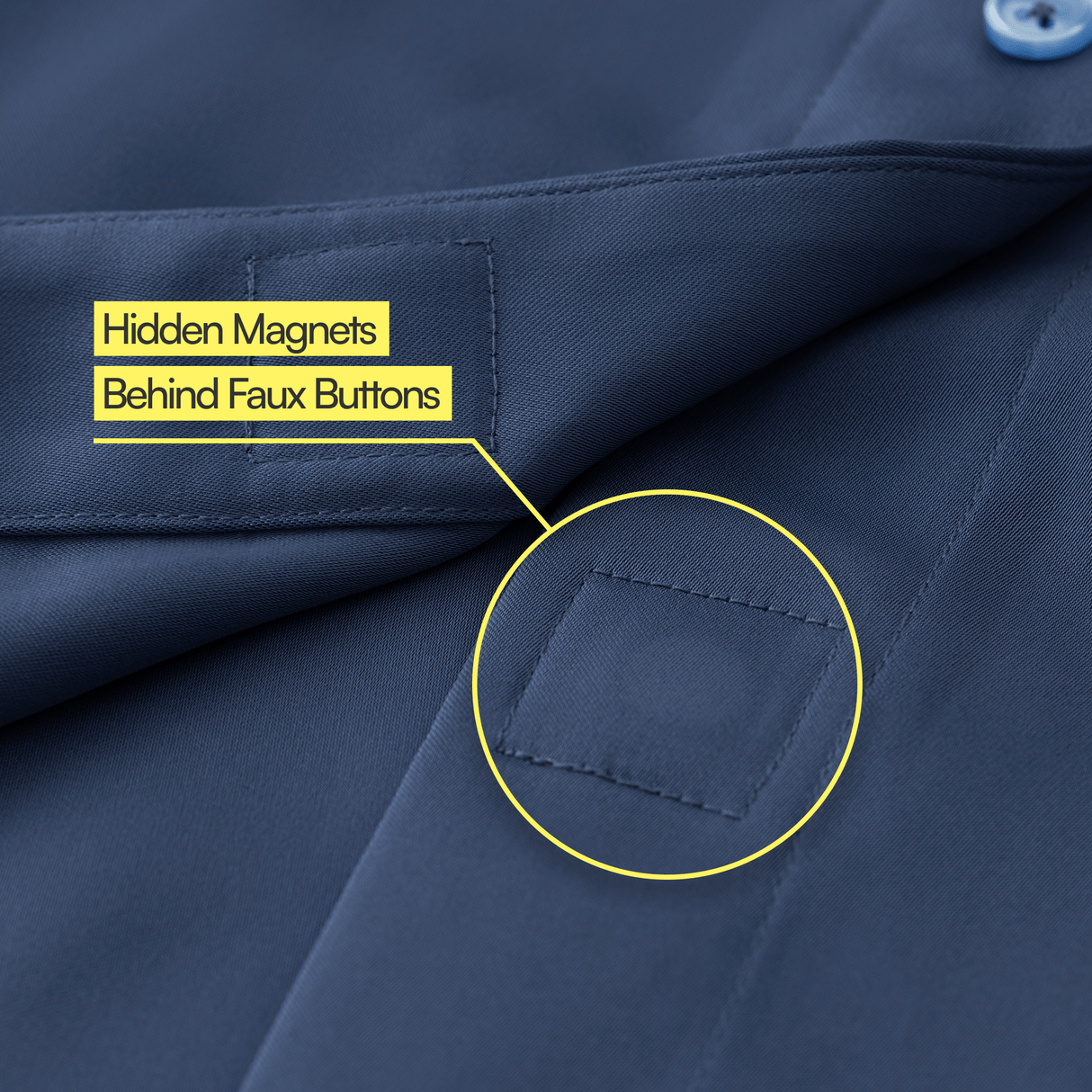 Everyday Magnetic Button Blouse for Women from Joe & Bella