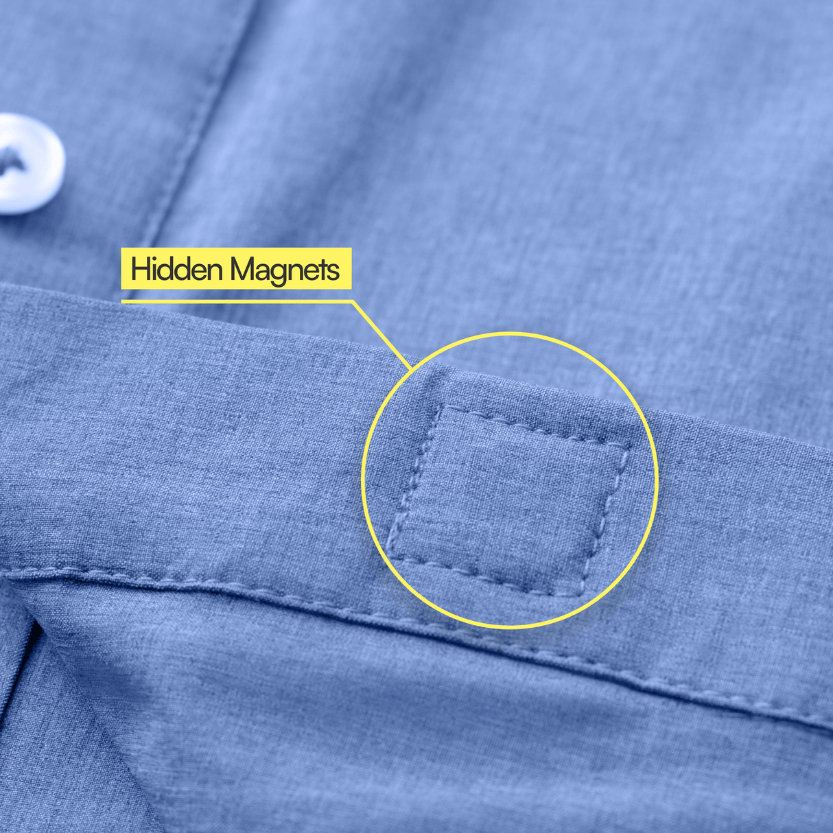 Magnetic Button-Down for Men | Relaxed-Fit from Joe & Bella