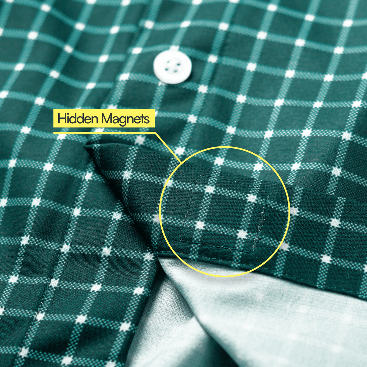 Magnetic Button-Down for Men | Relaxed-Fit from Joe & Bella