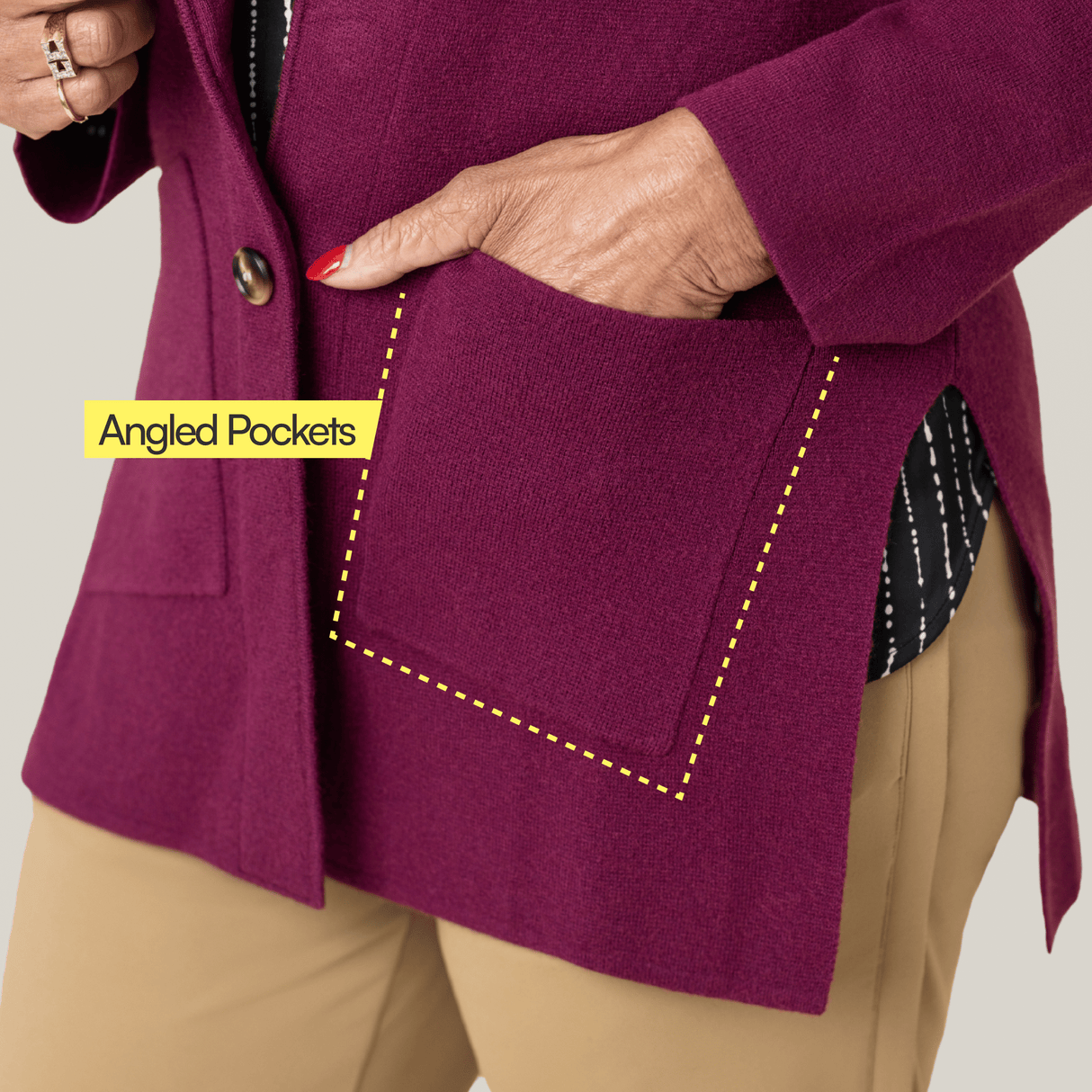 Signature Magnetic Cardigan for Women from Joe & Bella
