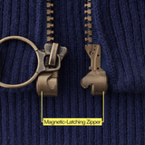 Signature Magnetic Zip-Up for Men from Joe & Bella