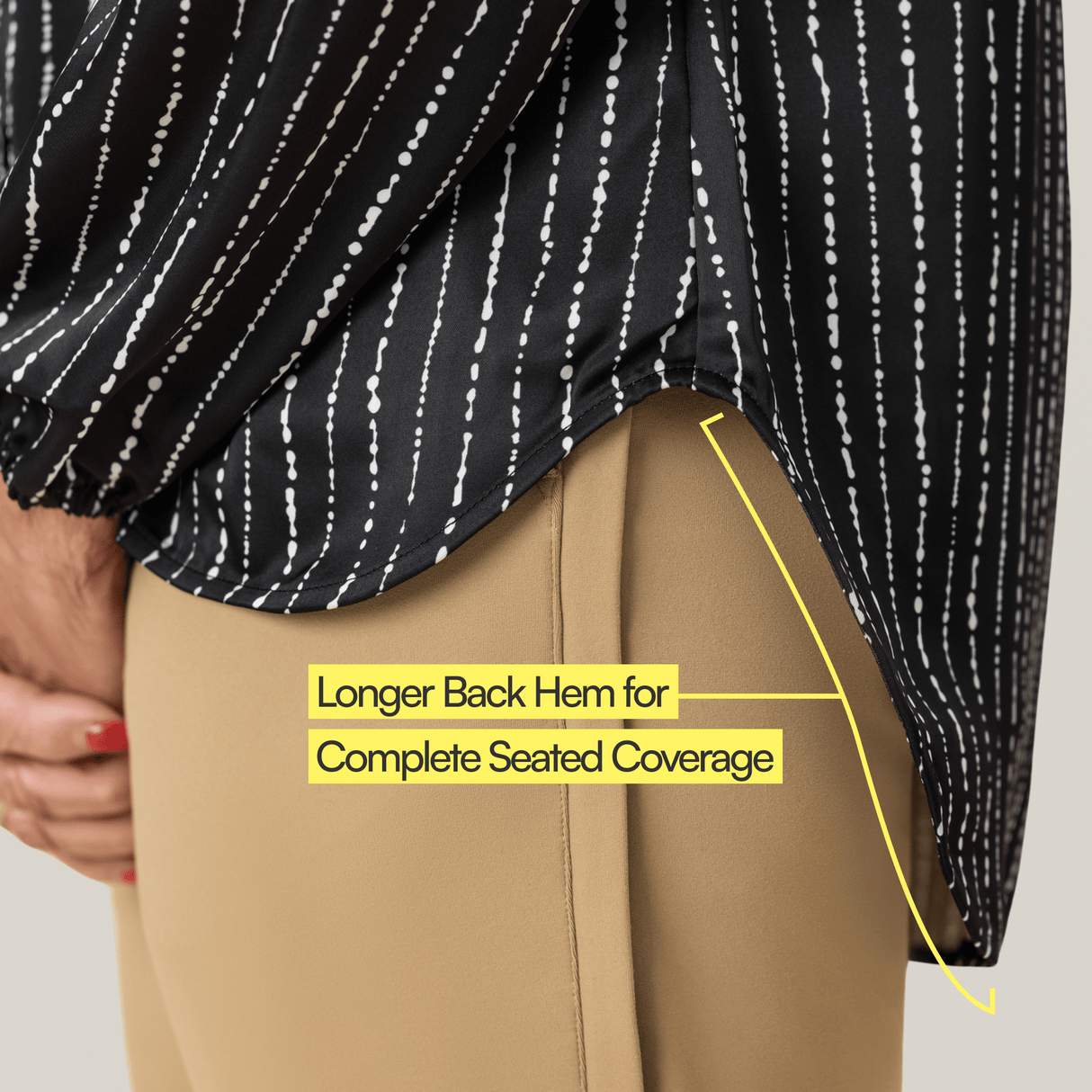 Everyday Magnetic Button Blouse for Women from Joe & Bella