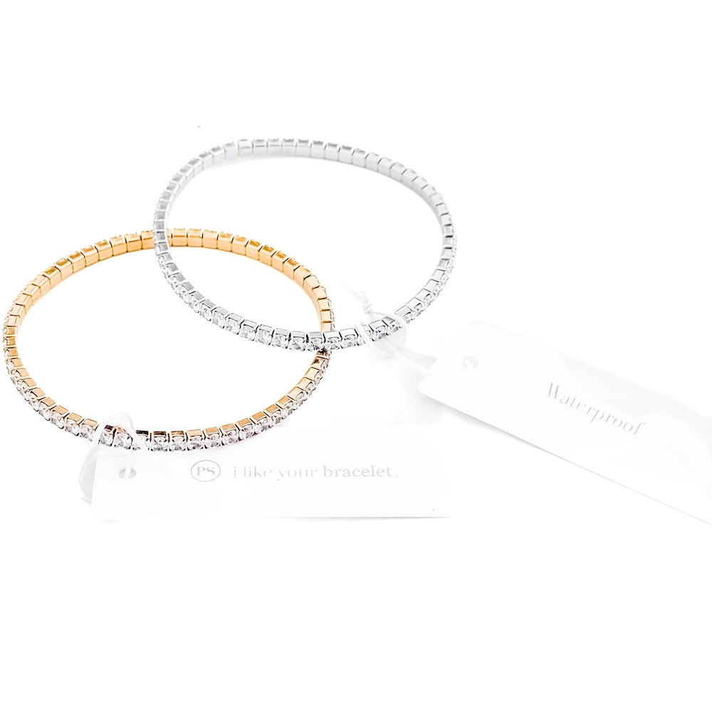 Valentina Tennis Bracelet - WATERPROOF from Pretty Simple