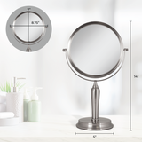 Anaheim Makeup Mirror with Magnification from Zadro