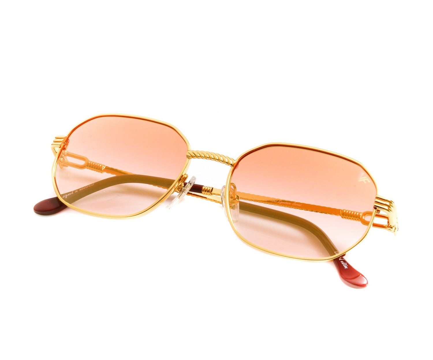 Vintage Frames Company Hustler Signature Series 18KT Gold From Vintage Frames Company