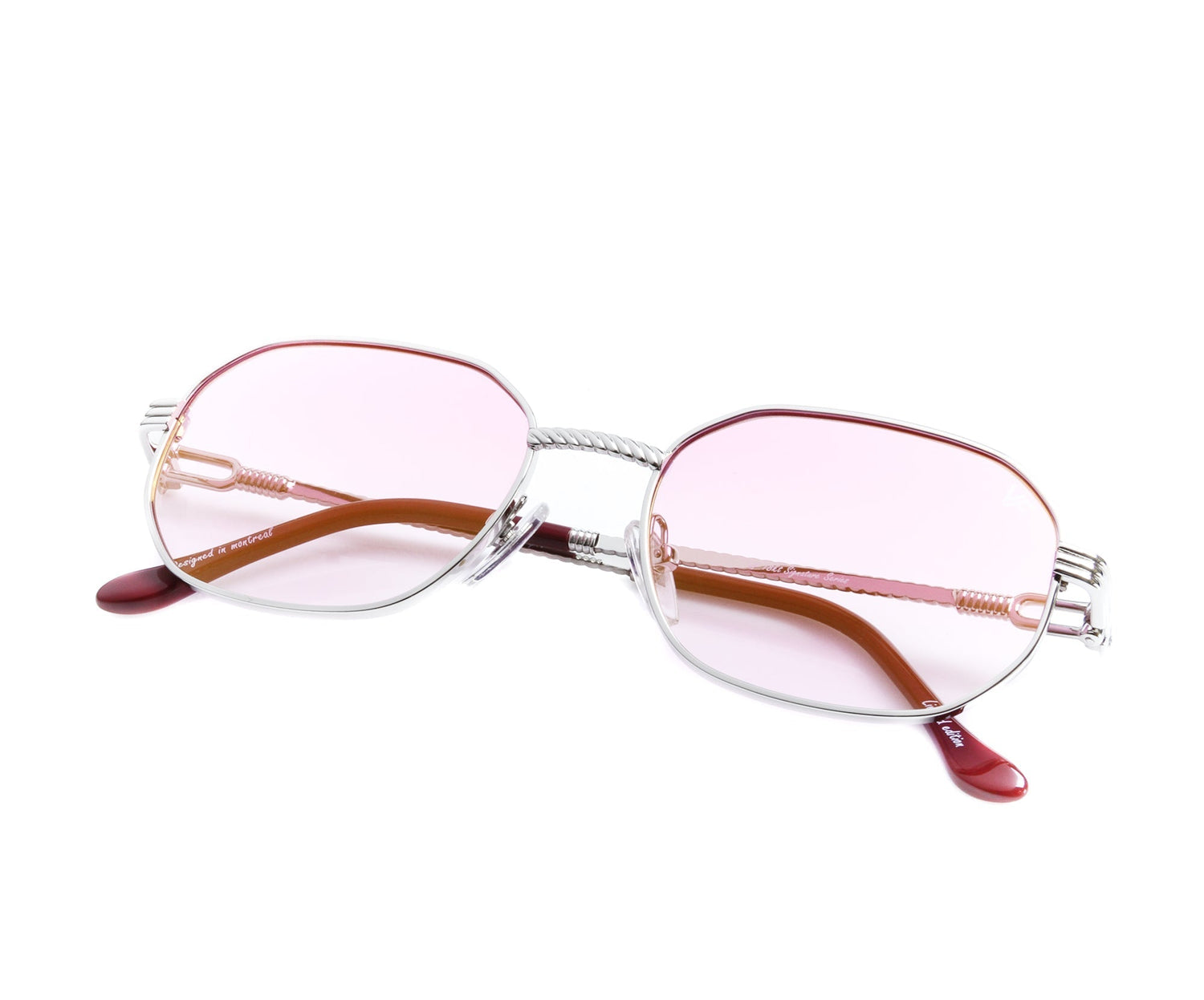 Vintage Frames Company Hustler Signature Series 18KT White Gold From Vintage Frames Company