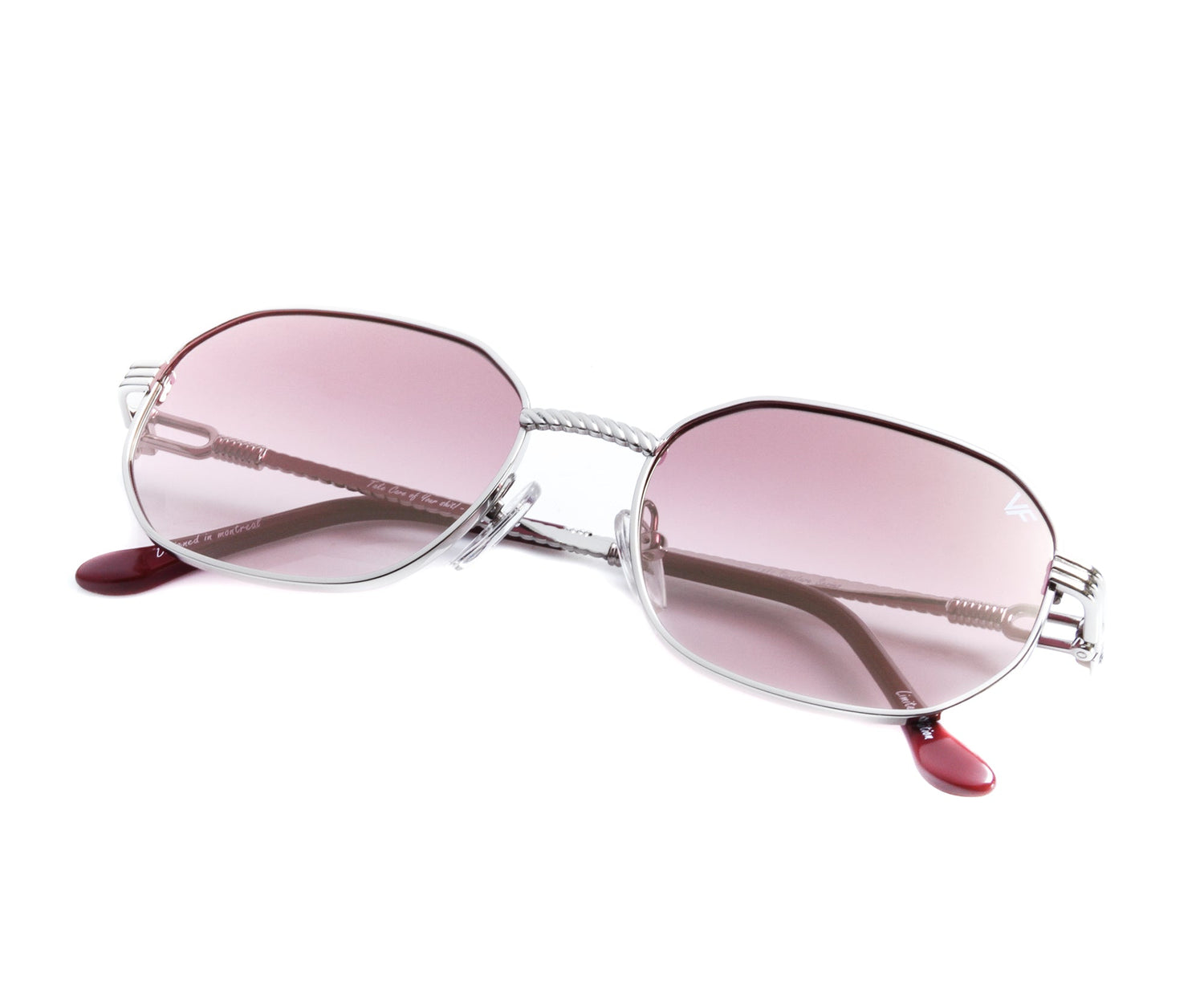 Vintage Frames Company Hustler Signature Series 18KT White Gold From Vintage Frames Company