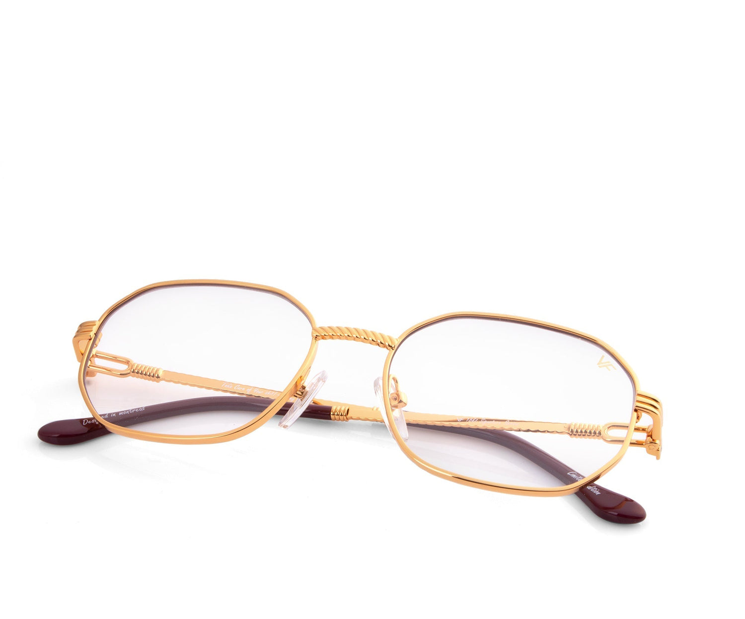 Vintage Frames Company Hustler Signature Series 18KT Gold From Vintage Frames Company