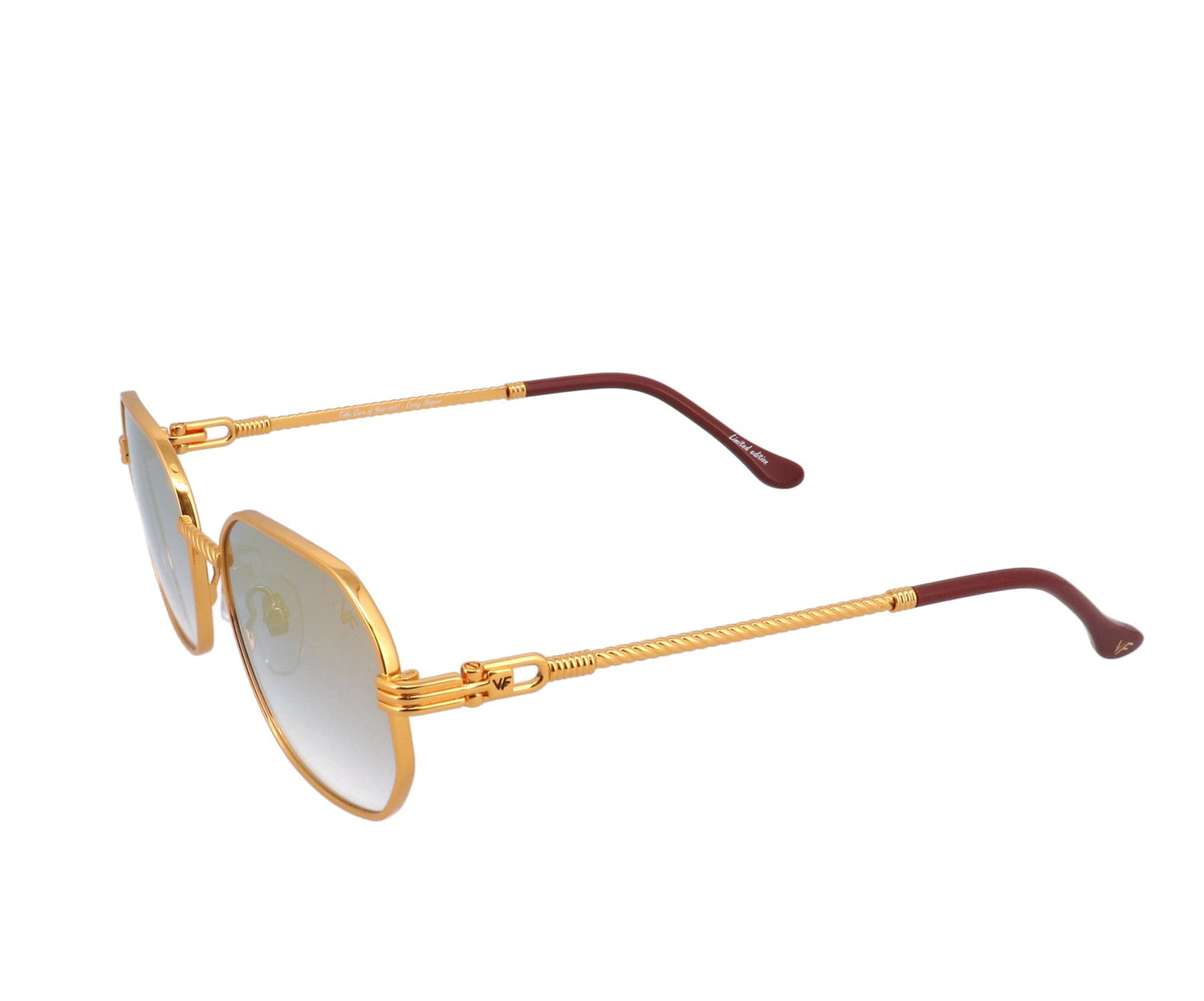 Vintage Frames Company Hustler Signature Series 18KT Gold From Vintage Frames Company