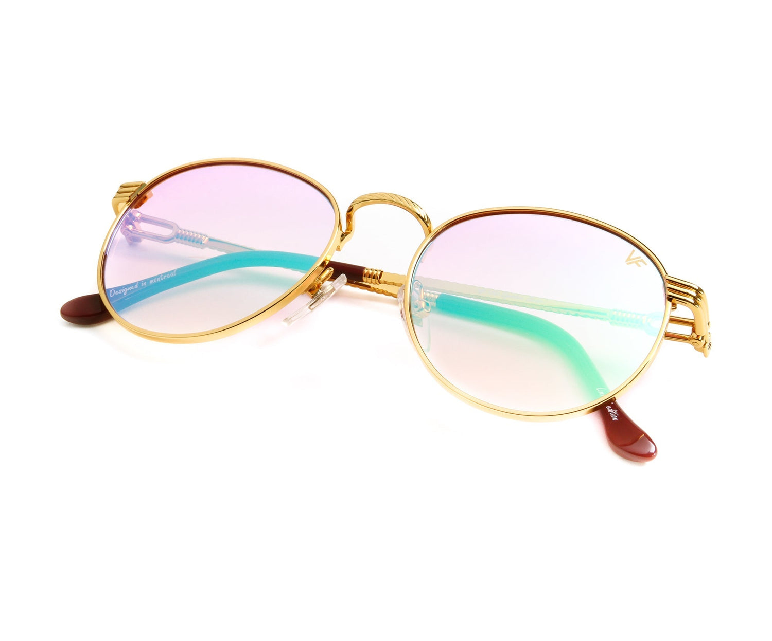 Vintage Frames Company Miami Vice Signature Series 18KT Gold From Vintage Frames Company