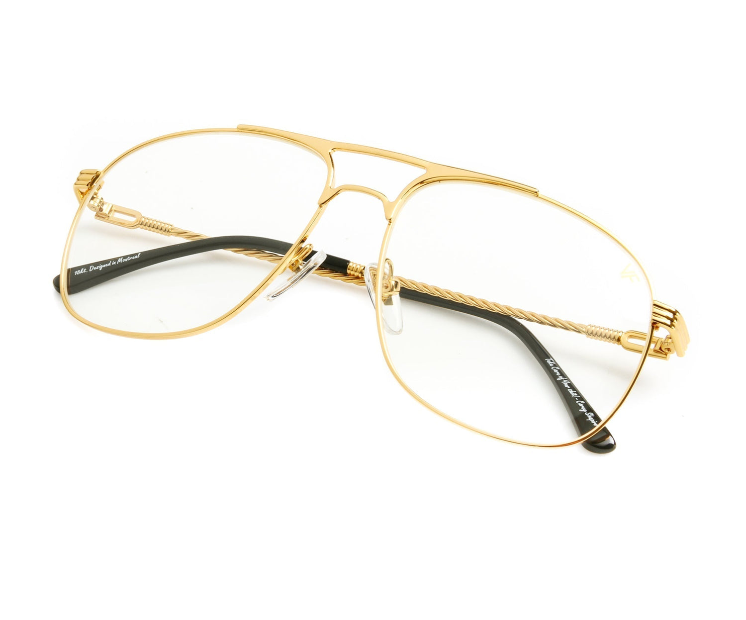 Vintage Frames Company Snatch Signature Series 18KT Gold From Vintage Frames Company