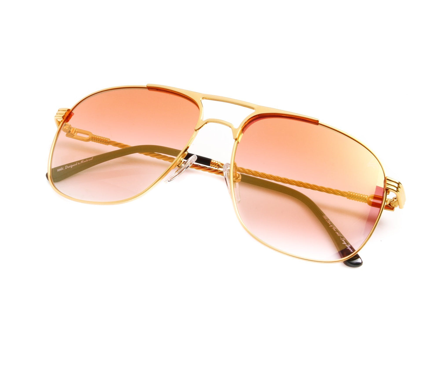 Vintage Frames Company Snatch Signature Series 18KT Gold From Vintage Frames Company