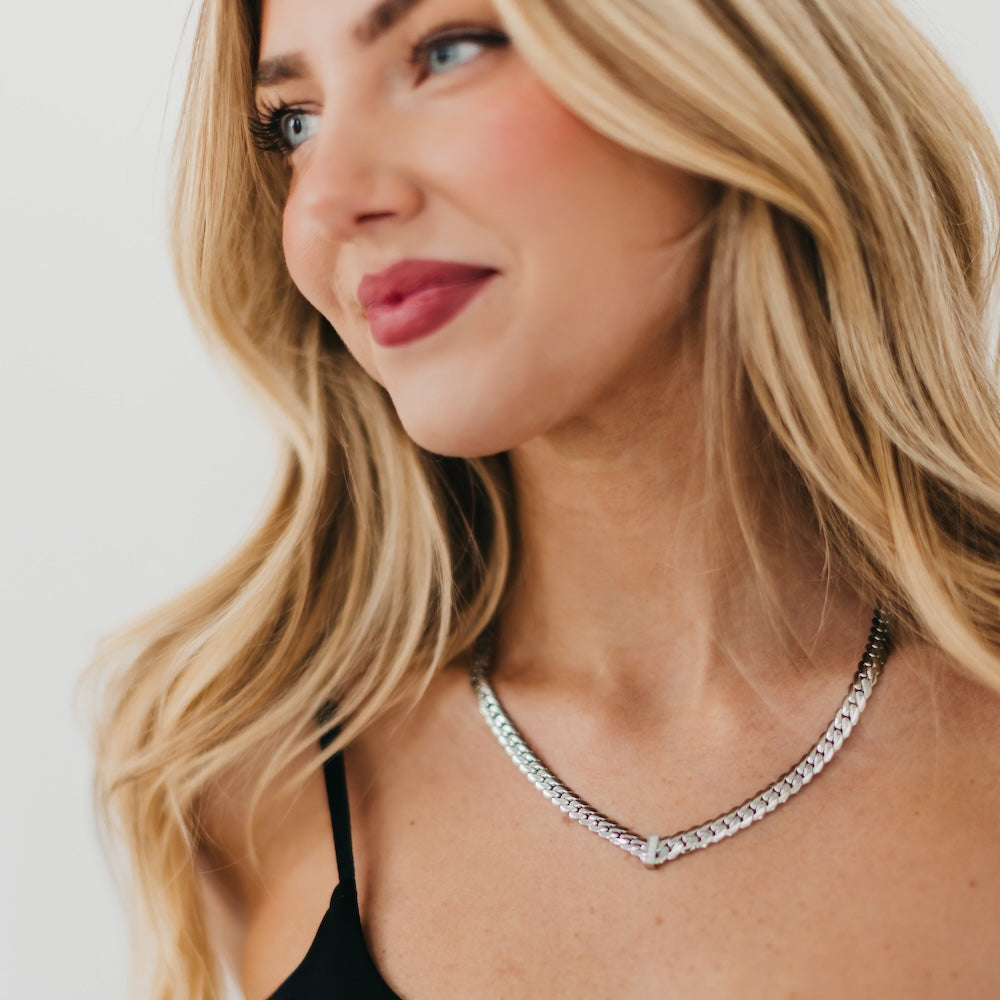Victoria Diamond V Necklace - WATERPROOF from Pretty Simple